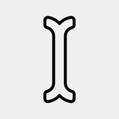 Type cursor icon vector illustration in line style, use for website mobile app presentation