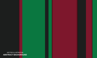 Black dop with red and green color modern design