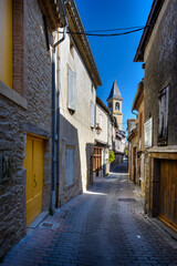 Fototapeta na wymiar Roads of Lautrec village