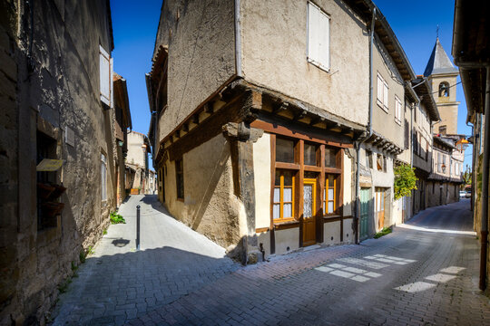 Roads of Lautrec village