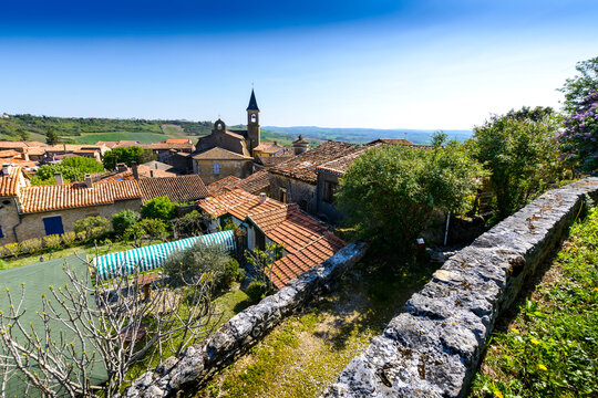 Landscape and Lautrec village