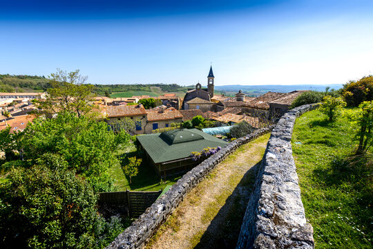 Landscape and Lautrec village