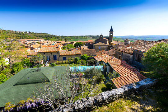 Landscape and Lautrec village