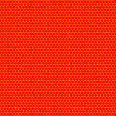 Obraz premium honeycomb. bee at honeycomb. vector illustratoin