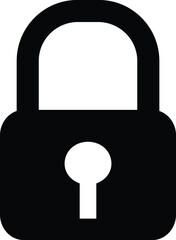 Lock  Icon in rounded Shape