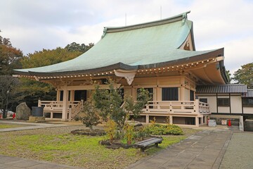 Fototapeta premium 豪徳寺の本堂