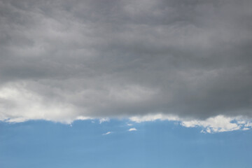 Fototapeta na wymiar sky dark storm clouds background