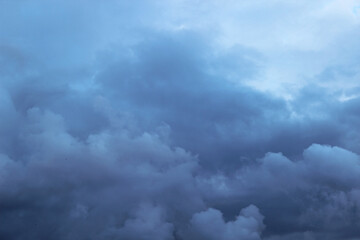 Obraz premium sky dark storm clouds background