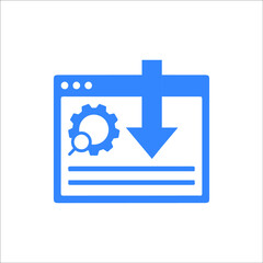 Landing page or search engine icon