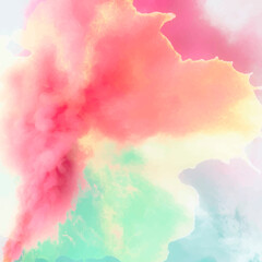 Vector red gradient smoke explosion effect background