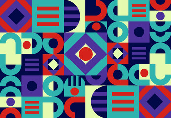 Seamless geometric pattern