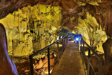 stairs in the cave