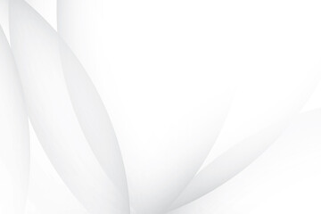 Abstract white and gray color, modern design background with geometric shape. Vector illustration.