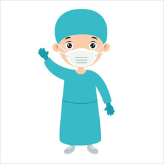 Cartoon Drawing Of A Surgent