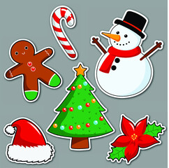 Christmas design elements collection
