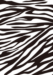 2022年 寅年 年賀状 虎柄　模様