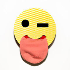 socks fantasy creative with paper craft