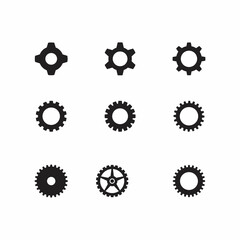 Gear Logo Template vector icon illustration design