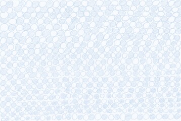 Abstract background. Blue and white hand-drawn circles pattern. Doodle circles pattern background. Shaded circles pattern.