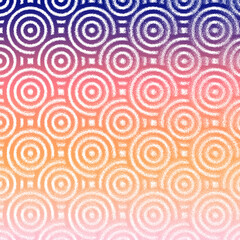 Overlapping Circles Pattern. Abstract Background. Ethnic pattern background.