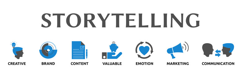 Banner zum Thema: STORYTELLING
