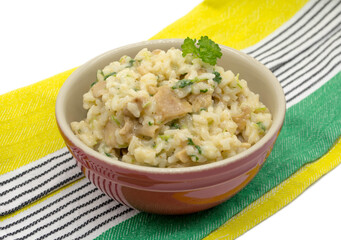 Risotto with mushrooms