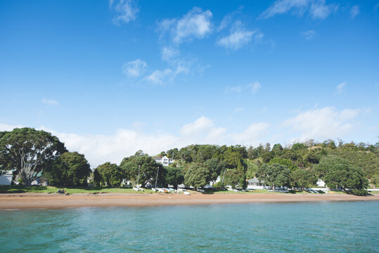 Beach, Russell, Bay Of Islands, New Zealand