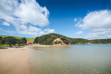 Beach, bay of islands, new zealand