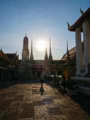 Stein Pagode Wat Pho Tempel