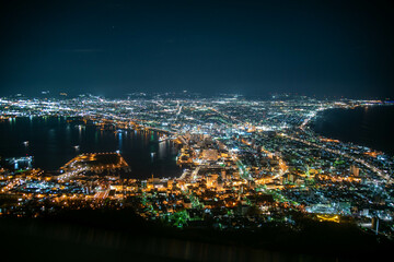 Obraz premium 函館山の夜景