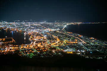 Fototapeta premium 函館山の夜景