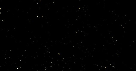 Gold glitter confetti