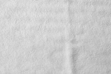 Fototapeta na wymiar Soft and Clean white towel texture and seamless background