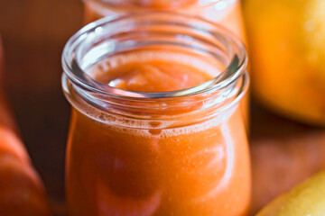 antioxidant, apple, baby, background, beverage, blended, breakfast, carrot, child, cocktail, dessert, detox, diet, drink, eating, fitness, food, fresh, freshness, fruit, glass, health, healthy, homema