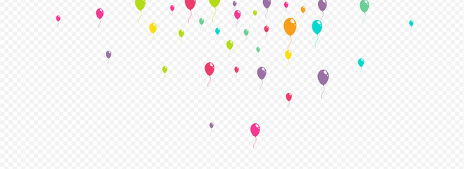 Pink and Blue Celebrate Inflatable Ball Vector