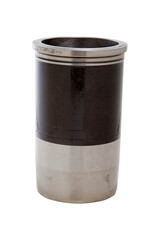 cylinder engine liner on white background