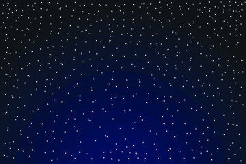 night sky stars falling lullaby beautiful sweet dreams wallpaper blue black dark outer space vector background
