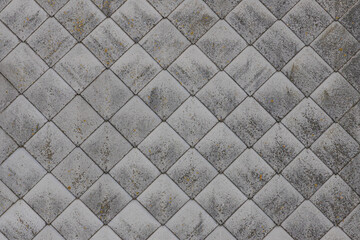 Grey concrete texture with scale or lamina in layer, Rough cement stone wall with flake, Surface...
