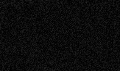 Deurstickers Black leather texture background. Seamless pattern vector background. Seamless Black natural leather texture. Distressed overlay texture of natural leather, grunge background.Vector illustration EPS10 © SappawatS