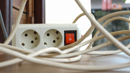 electric plug and socket