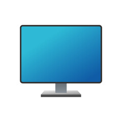 My computer icon. Desktop icons. This PC shortcut sign. System software and devices. Monitor picture. New eleven inspired vector illustrations.