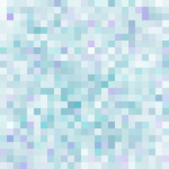 bright pattern, pixels, colored fragments, tiles, squares, geometric, stained glass, glass, christmas, winter, snow, water, cold, mosaic, blue, white, purple, delicate, turkish style, texture,