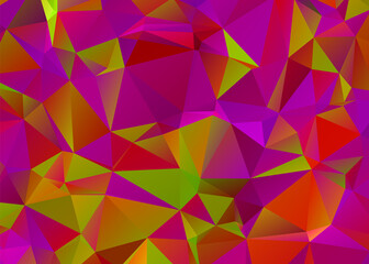 abstract orange background from crystal, you can change Vector art.