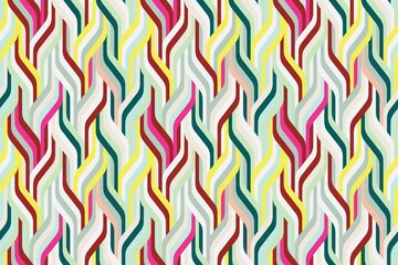 Geometrical retro pattern background with colorful shapes. Modern abstract trendy background for layout and design. 