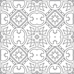 Repeating geometric tiles from striped elements.Modern geometric background with abstract shapes.Monochromatic Repeating Patterns.black and white striped pattern for design.