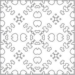 Repeating geometric tiles from striped elements.Modern geometric background with abstract shapes.Monochromatic Repeating Patterns.black and white striped pattern for design.