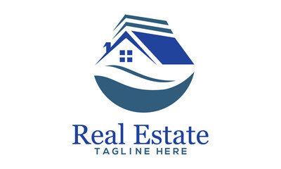 Real Estate creative Logo template | Real Estate, Building and Construction Logo Vector Design