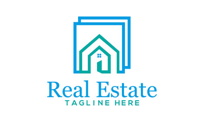 Real Estate creative Logo template | Real Estate, Building and Construction Logo Vector Design
