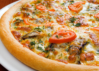 Ppizza con acciughe