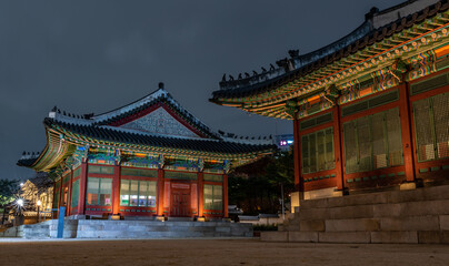 Fototapeta premium Deoksugung royal palace of Joseon dynasty in Seoul South Korea